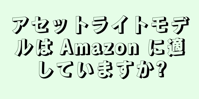 アセットライトモデルは Amazon に適していますか?
