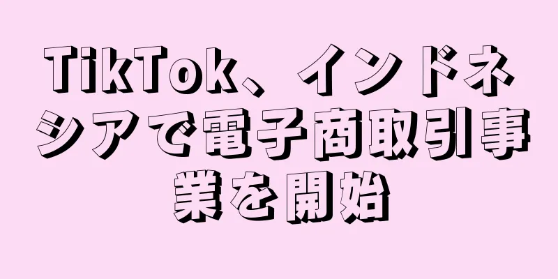 TikTok、インドネシアで電子商取引事業を開始